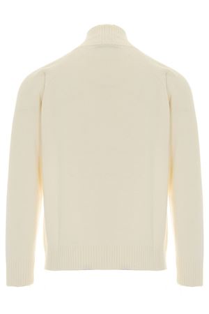 Cream virgin wool jumper PAOLO PECORA | A072F0091102